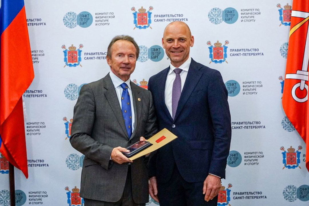 Состоялась церемония вручения наград в Спорткомитете Санкт-Петербурга