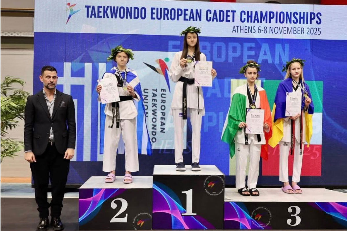 Золото петербурженки на Первенстве Европы среди кадетов